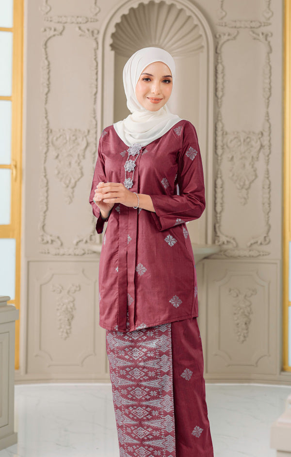 Kebaya Songket Tenun Asli